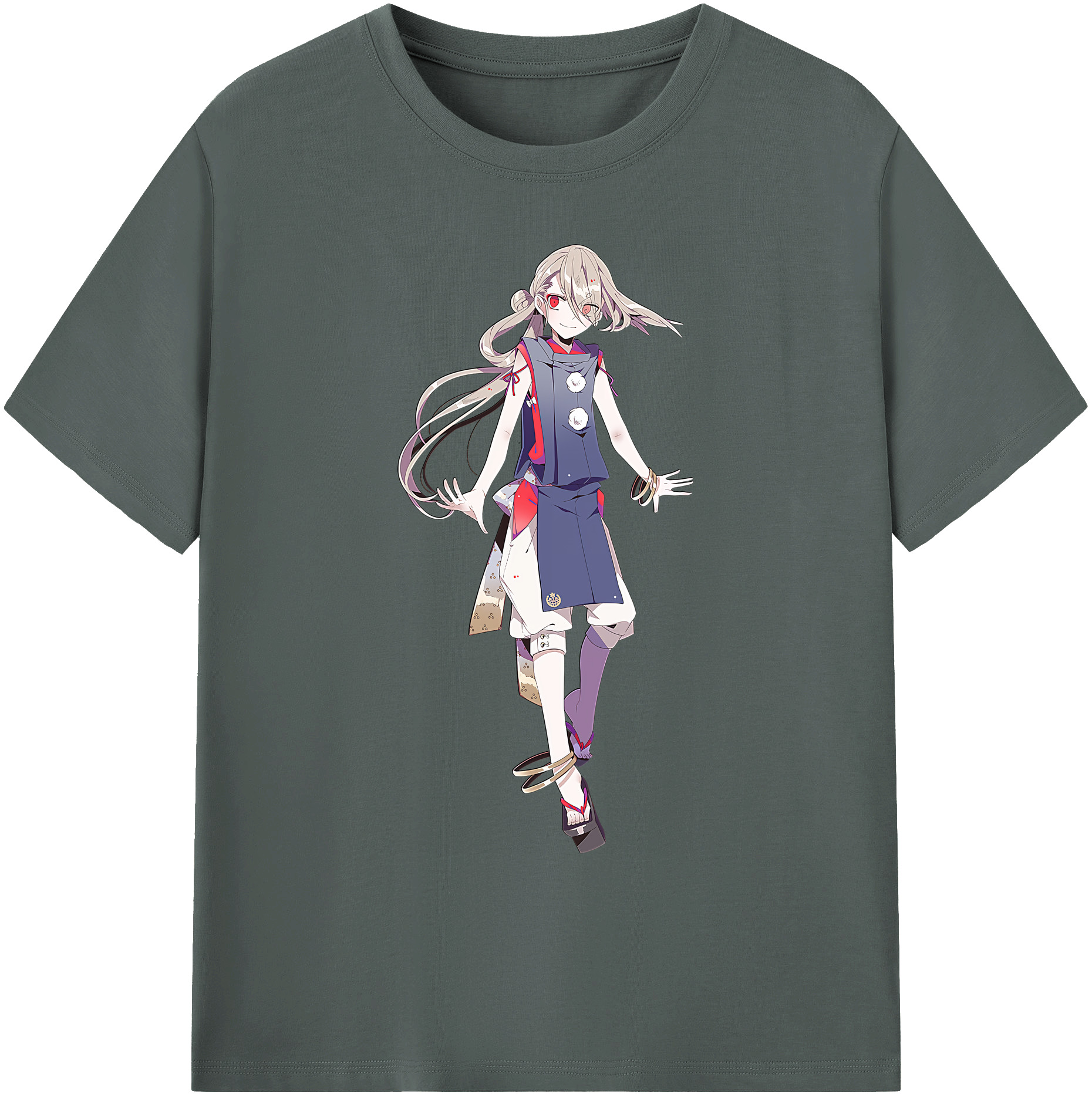 （画像用） 刀剣乱舞 Touken Ranbu 綿100％ メンズ半袖Tシャツ｜肌触りやわらか＆通気性